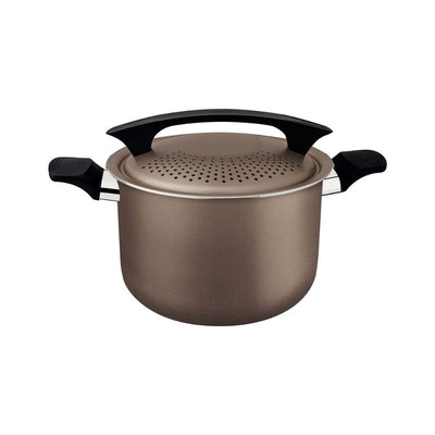 Espagueteira Tramontina Milazzo Amêndoa 22 cm