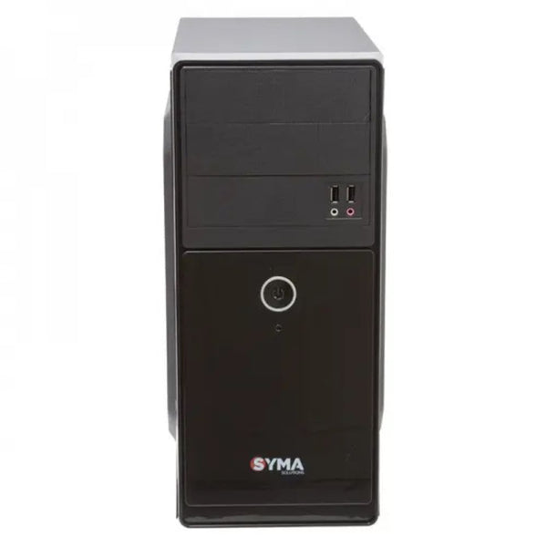 Gabinete torre ATX Syma 2 baias preto com fonte  - GX-05CH