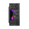 Gabinete gamer Vinik Plate Mid Tower preto