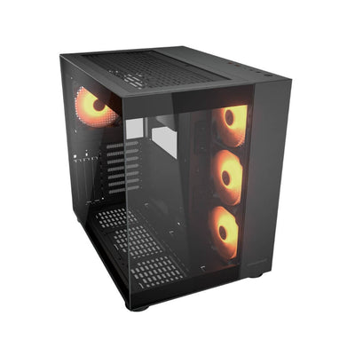 GABINETE GAMER COUGAR FV150 RGB BLACK - 385KA10.0001