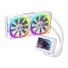 Water Cooler Round5 Notus ARGB 240mm Branco - R5-WC-NOTUS-240W-22