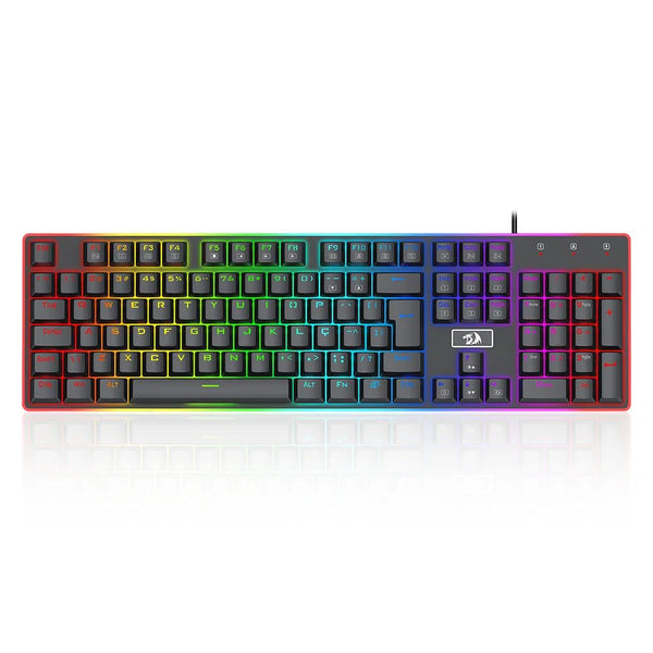 Teclado Mecânico Gamer Redragon Ratri K595RGB RGB Preto Full Size
