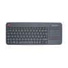 Teclado sem Fio C3Tech c/ Touchpad K-WT200BK