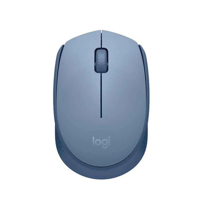 Mouse Logitech sem fio M170 azul claro 910-006863
