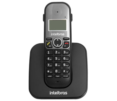 Telefone Intelbras Sem Fio TS5120 ID Preto