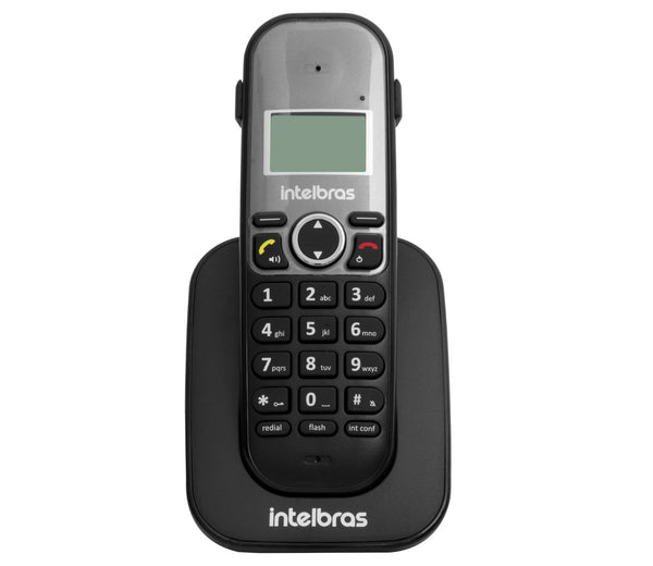 Telefone Intelbras Sem Fio TS5121 Ramal Preto