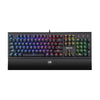 Teclado mecânico Redragon Dark Aryaman RGB ABNT2 K569