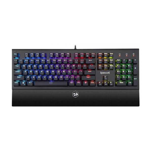 Teclado mecânico Redragon Dark Aryaman RGB ABNT2 K569