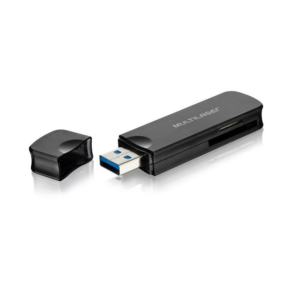 LEITOR CARTÃO MEMÓRIA MULTILASER USB AC290