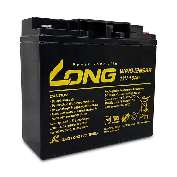 Bateria Selada 12V 18Ah Long WP18-12NSHR