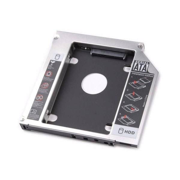 ADAPTADOR DVD P/ HD OU SSD NOTEBOOK DRIVE CADDY 9,5MM LENOVO