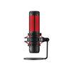 Microfone de mesa HyperX Quadquest led vermelho