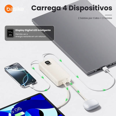 Carregador Portátil Bright PW002 Power Bank 10000mAh 20W