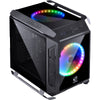 GABINETE PCYES CUBO ALPHA PRETO RGB- ALPTRGB2FCV