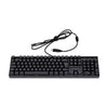 Teclado mecânico Redragon Mitra Led vermelho K551 switch marrom