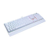 Teclado mecânico gamer Redragon Kala Branco switch blue RGB