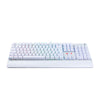 Teclado mecânico gamer Redragon Kala Branco switch blue RGB
