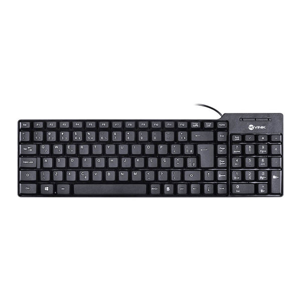 Teclado USB Vinik Compacto Dynamic DT150 - 28432