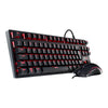 Kit gamer de teclado mecânico e mouse USB Pcyes MK50LR