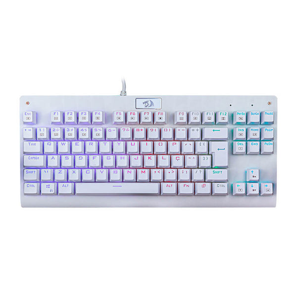 Teclado mecanico gamer Redragon RGB Switch vermelho dark avenger