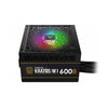 Fonte 600W Reais ATX GAMDIAS 80 PLUS RGB Bronze - M1-600