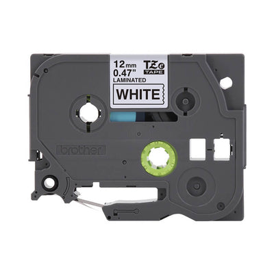 FITA BROTHER TZ231 P/ROTULADOR PT1650 12MM PRETO/BRANCO