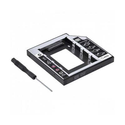 Adaptador DVD para HD ou SSD Notebook Drive Caddy 12,7mm Vinik