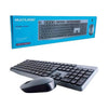 KIT TECLADO/MOUSE SEM FIO MULTILASER MULTIMIDIA WIRELESS PRETO E