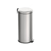 Lixeira Tramontina com pedal 30 litros aço inox