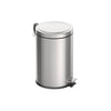 Lixeira Tramontina com pedal 20 litros aço inox