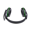 Headset gamer Vinik Ogma com microfone preto e verde P2