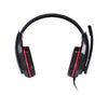 Headset gamer Vinik Ogma preto com vermelho
