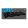 Teclado Mecânico Gamer Logitech G815 Tactile Preto Switch Brown