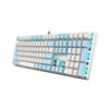Teclado mecânico gamer Gamdias Hermes M5 RGB switch azul
