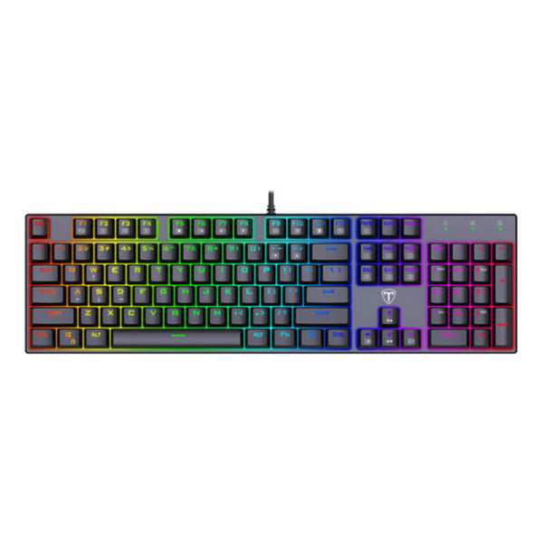 Teclado mecânico gamer T Dagger Frigate switch azul