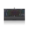 Teclado mecânico gamer Redragon K587 RGB Magic Wand switch azul