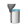 Lixeira com pedal Tramontina New 12 litros aço inox