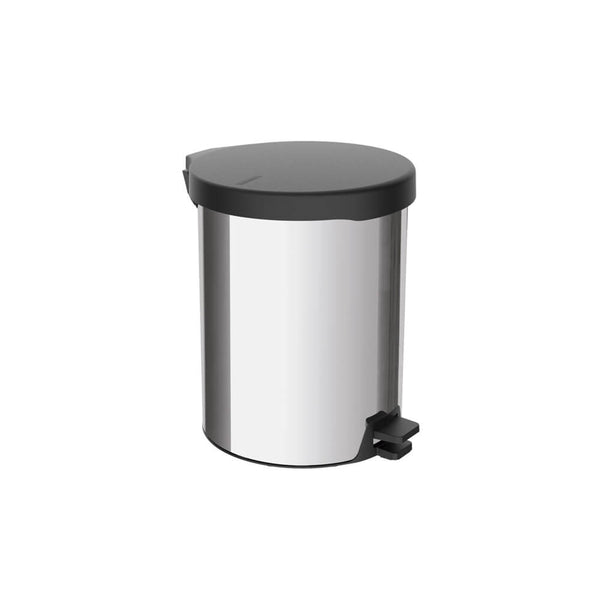 Lixeira com pedal Tramontina New 12 litros aço inox