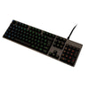 Teclado gamer Logitech mecânico G512 Carbon switch marrom