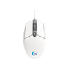 Mouse gamer Logitech G203 branco