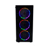 GABINETE GAMER EVUS BLACK G16