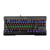 Teclado mecânico Redragon Visnu Rainbow K561 switch azul