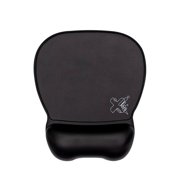 MOUSE PAD MAXPRINT COM APOIO PARA PULSO GEL PRETO WAVE REST PRO -