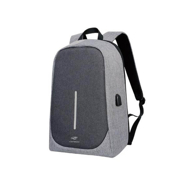MOCHILA NOTEBOOK 15,6" C3TECH TOKYO MC-100GY CINZA