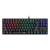 Teclado gamer mecânico T-Dagger Bora RGB switch vermelho