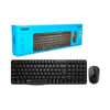Kit teclado e mouse sem fio Rapoo X1800S preto