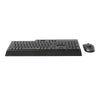Kit de teclado e mouse sem fio Rapoo 8200T RA005 preto bluetooth