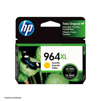 Cartucho de tinta 3JA56AL Amarelo HP