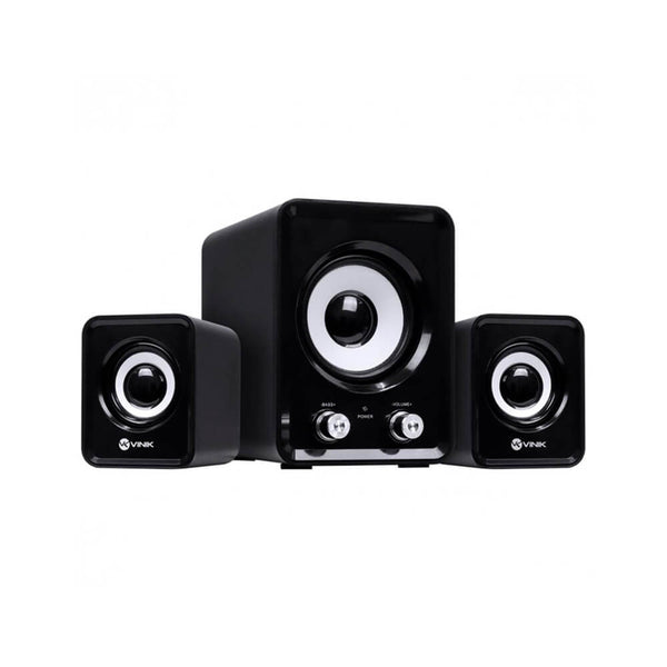Caixa de som Standard Way Vinik 2.1 11W CXST11W