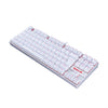 Teclado gamer mecânico Redragon K552 Kumara branco switch blue